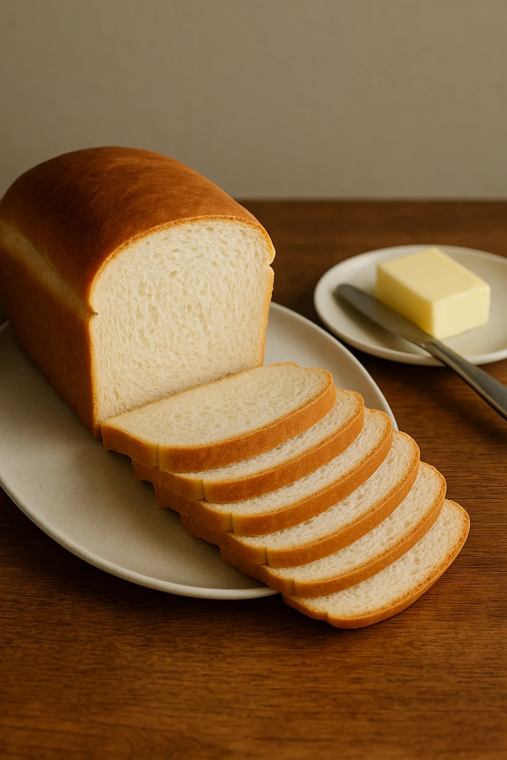 White bread at home